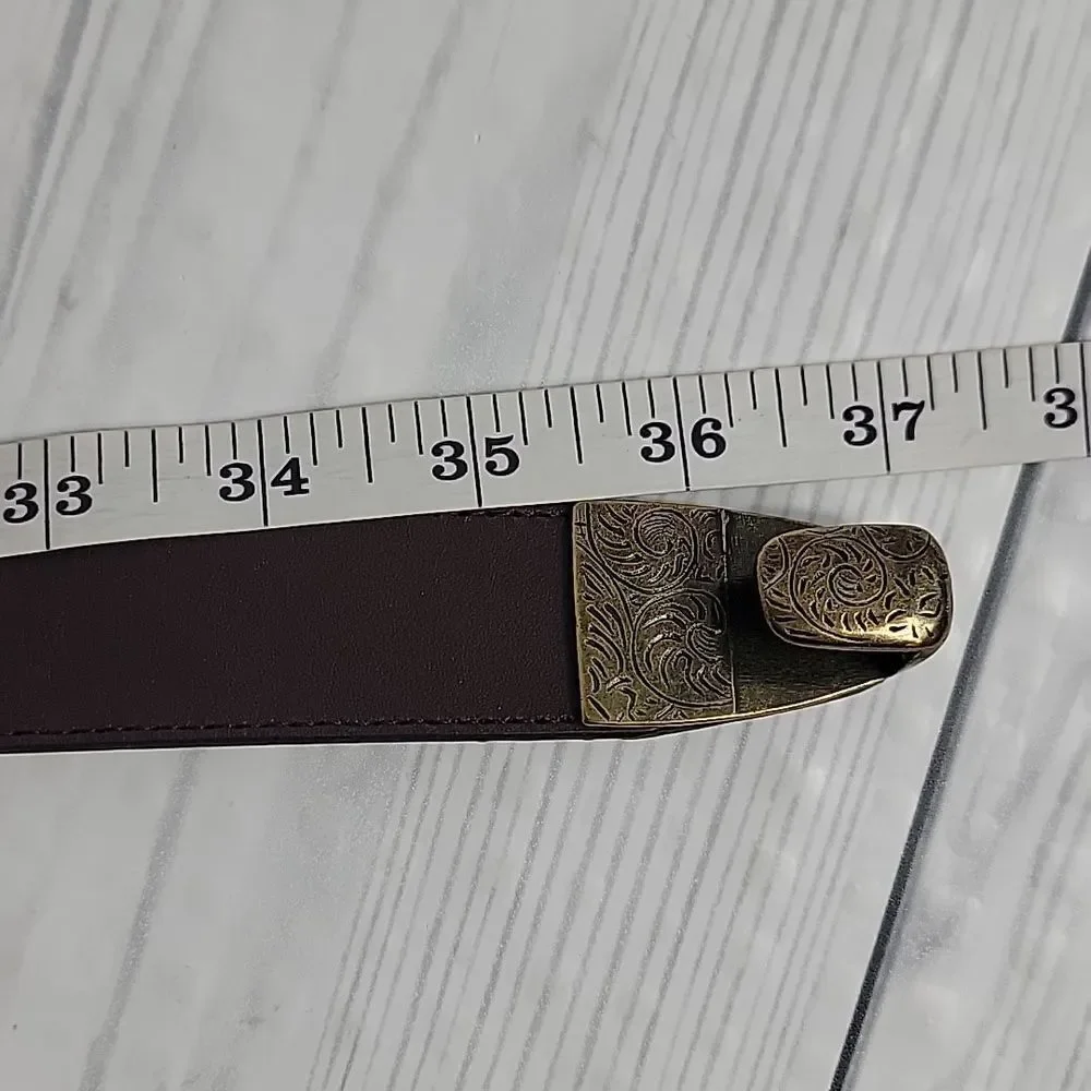 Unbranded Statement Piece Leather Belt  Adjustable Womens Size S/M